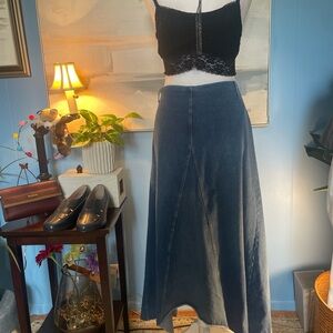 Lysse Blue Maxi Skirt